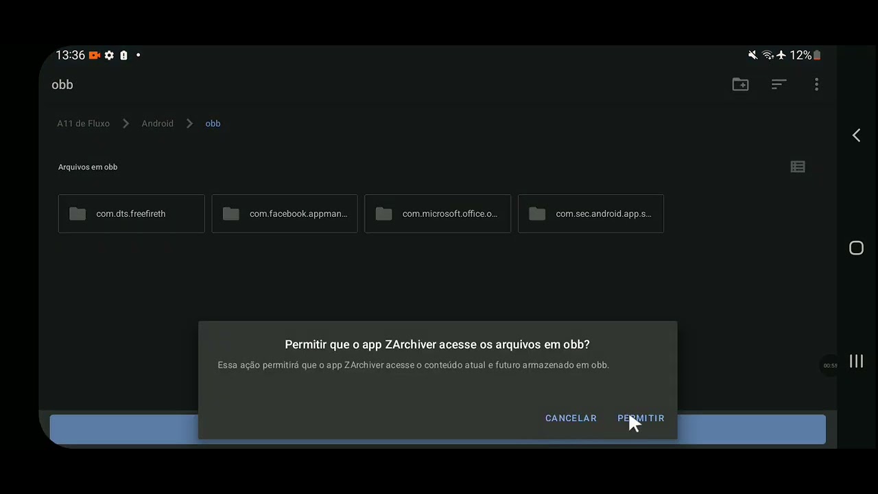 COMO LIBERAR A PASTA DATA E OBB 2026 ATUALIZADO 