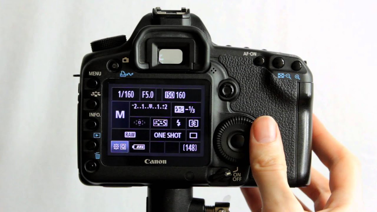 Canon EOS 5D Mark II Tutorial #11 Part 3 - Custom Function Menu 3 - AF & Drive