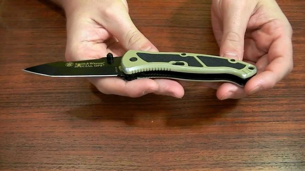 Мысли о ноже: Smith & Wesson Special OPS