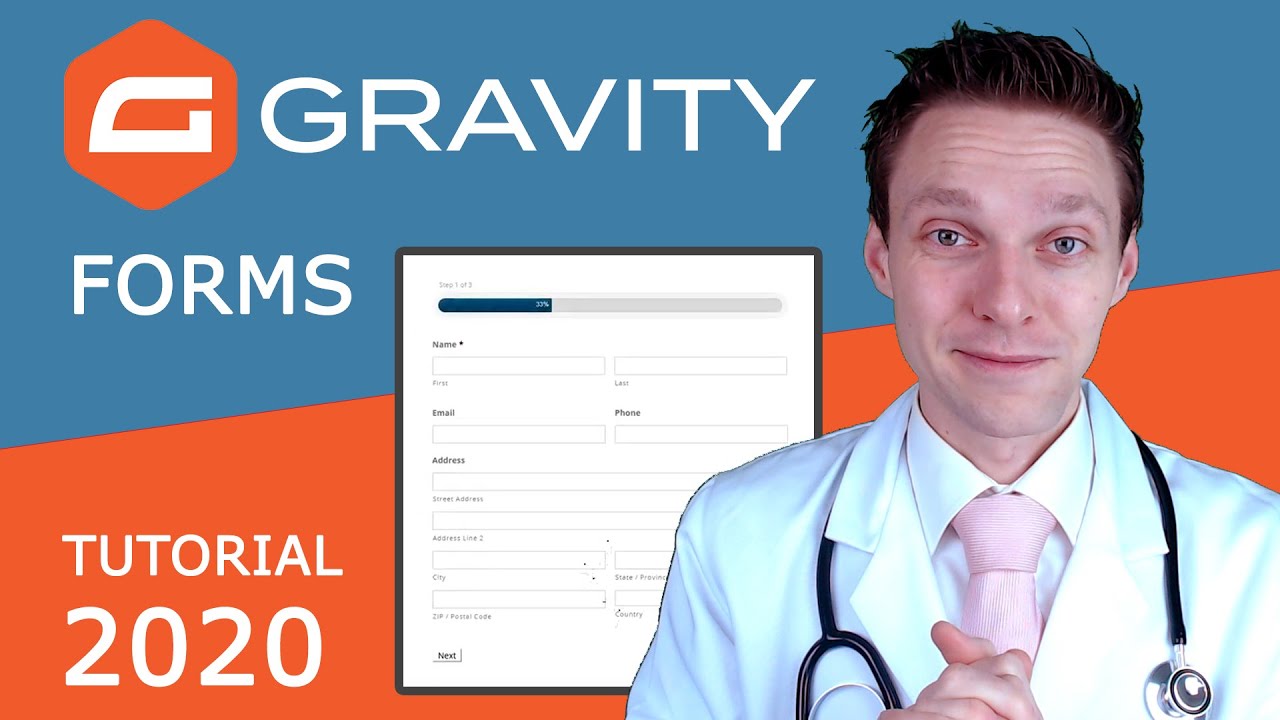Gravity Forms Tutorial 2020 | Create a simple, advanced or crazy WordPress form! | WPress Doctor