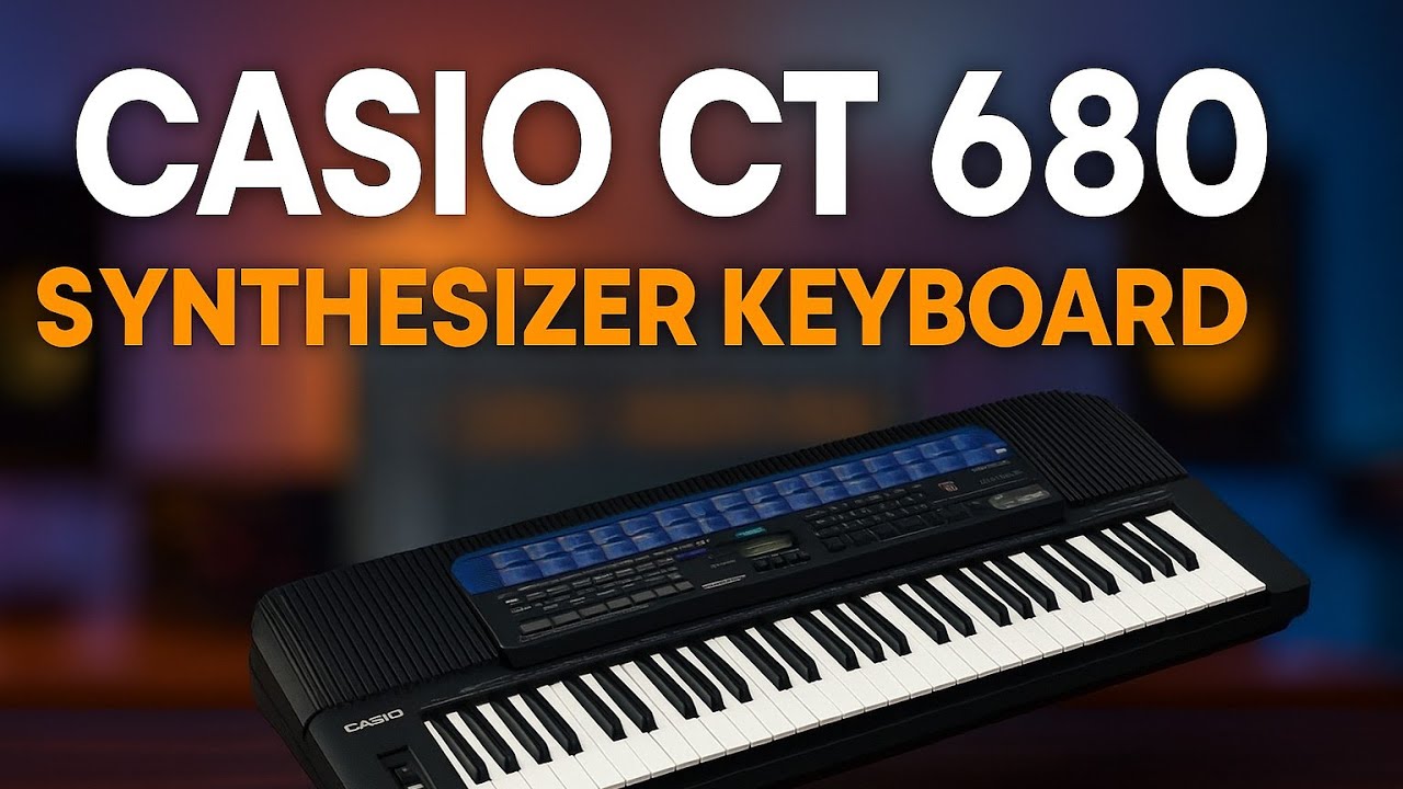 Casio CT-680 Synthesizer Keyboard || Casio CT 680