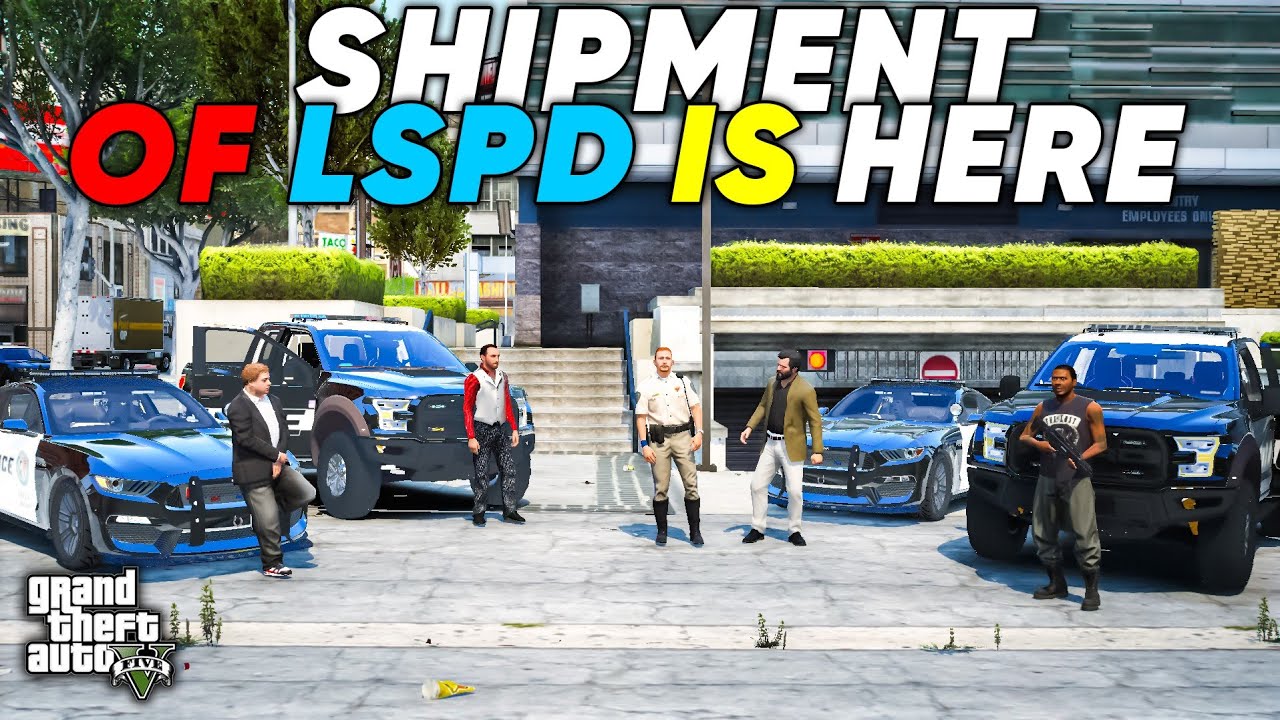 SHIPMENT OF LSPD IS HERE | JIMMY & FAZI DEALING | GTA 5 | Real Life Mods #593 | URDU |