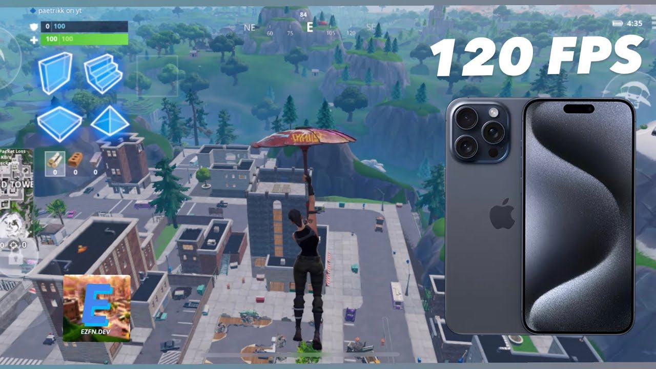 OG Fortnite Mobile S7 CH1 2025  (Project EZFN) Iphone 16 pro max 120 FPS