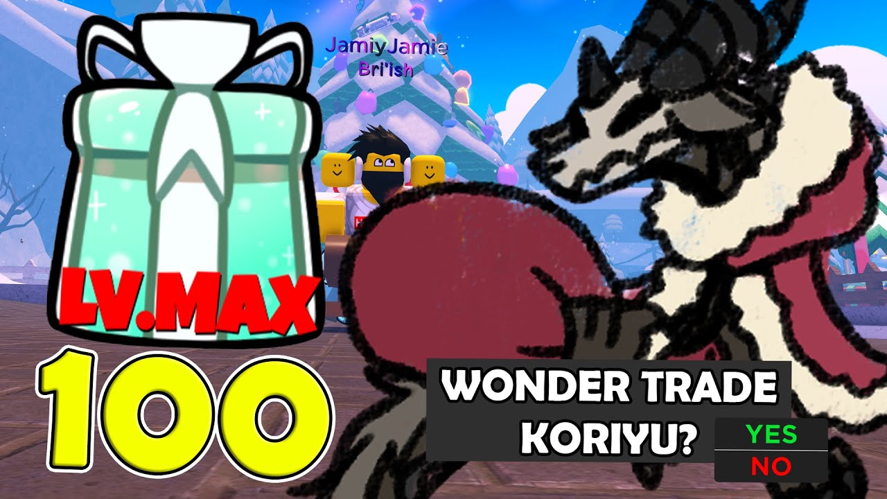 I Opened 100 Presents in Doodle World and then Wonder Traded Everything!