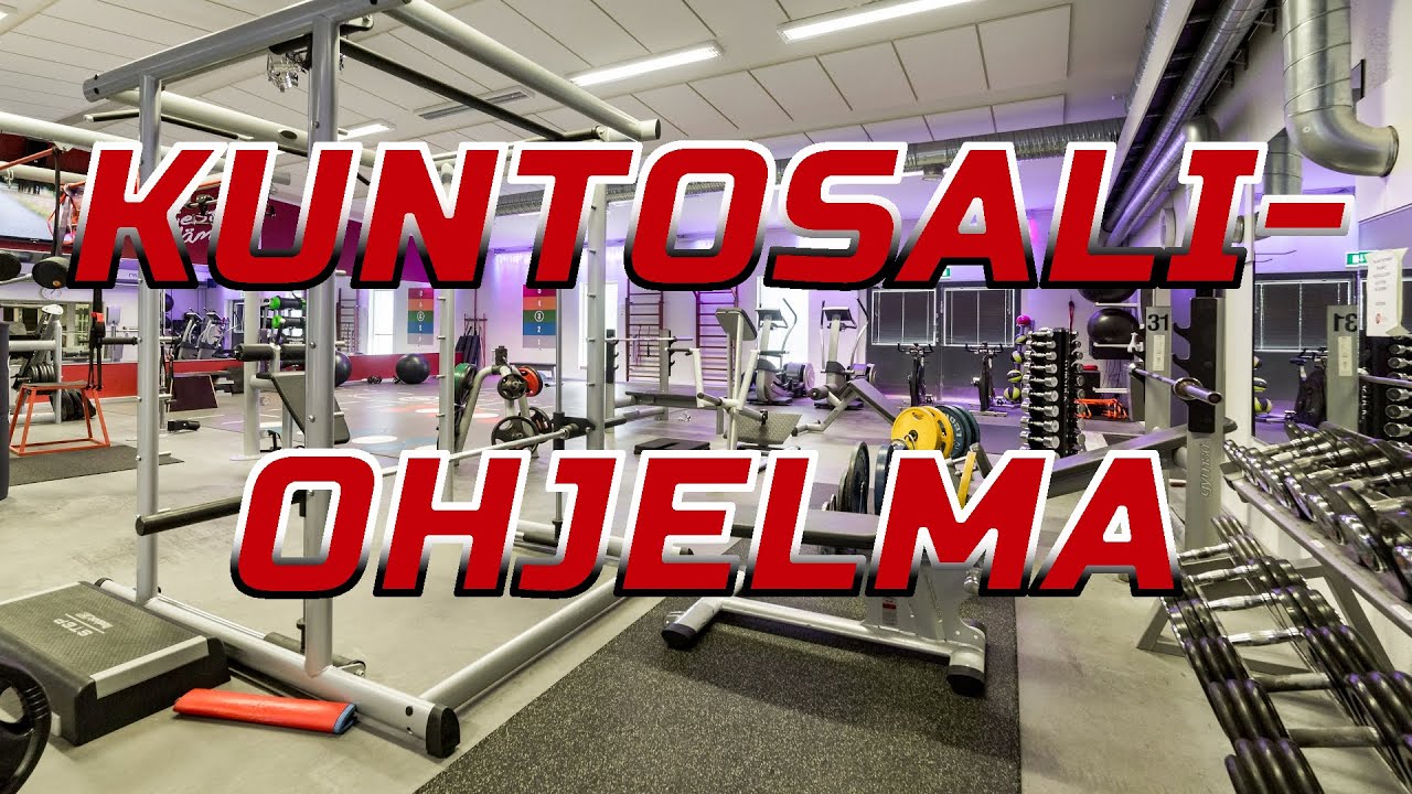 Kuntosaliohjelma koko vartalolle
