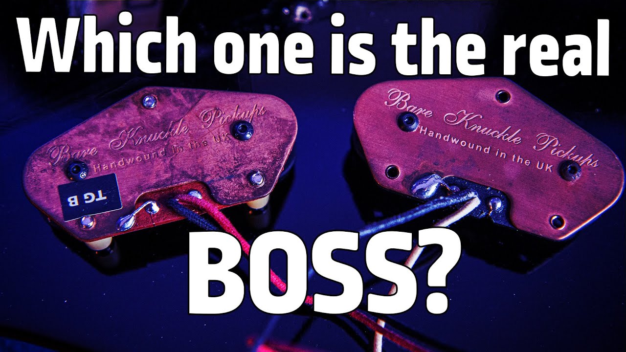 Bare knuckle fight: The Boss vs. True Grit telecaster set. Which one is the real boss?