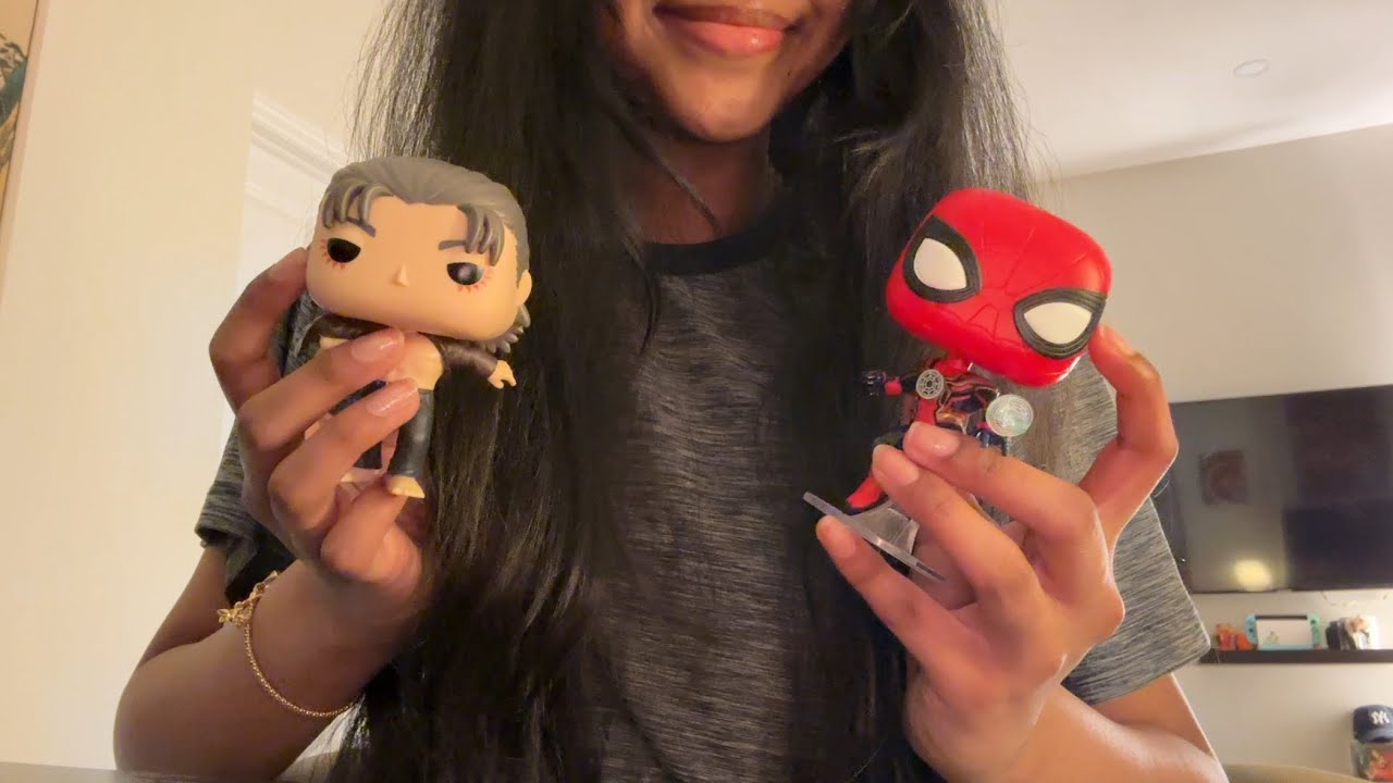 ASMR This or That with Funko Pops! (Marvel, Aot, Whispering, and Tapping)