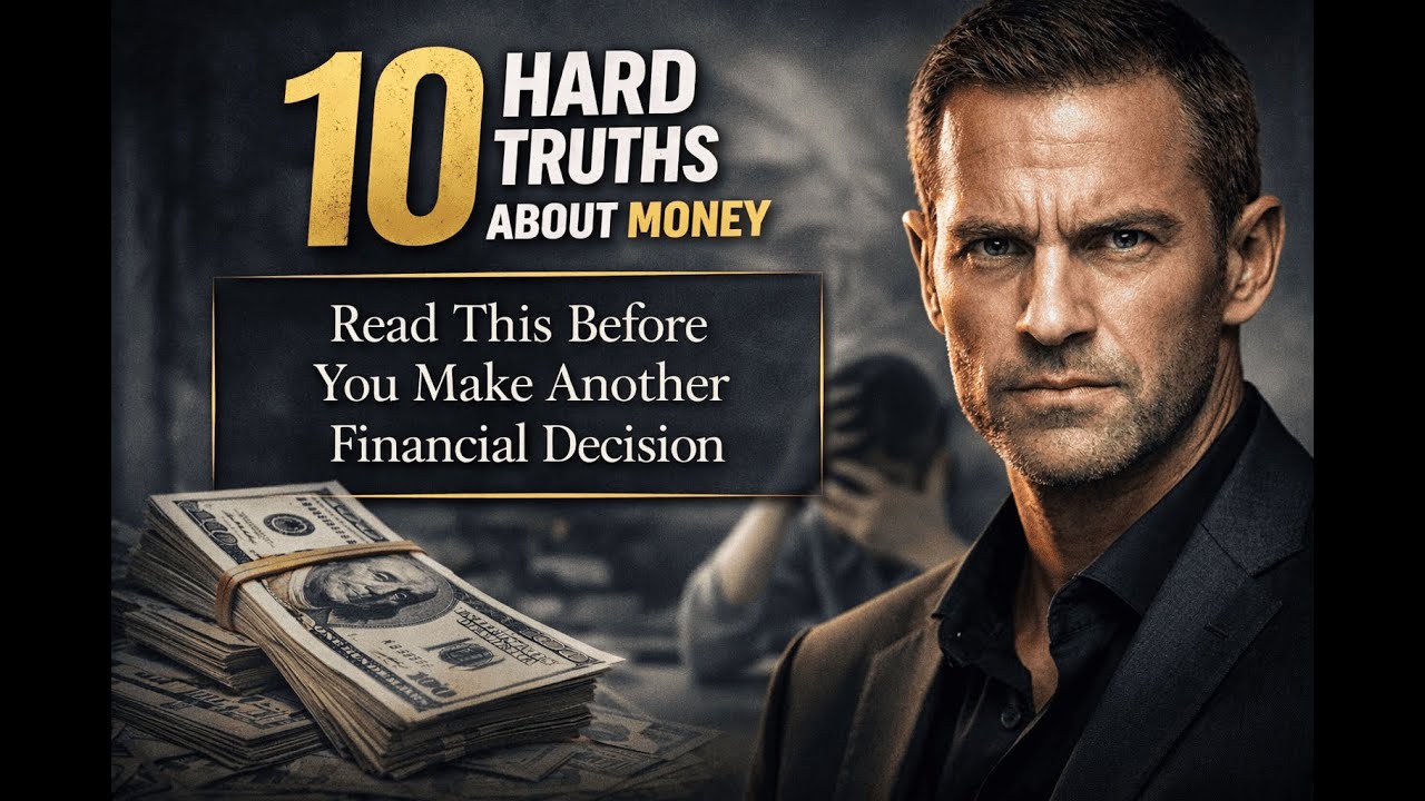 10 Hard Truths About Money That Most People Avoid | You Were Lied To 🥀