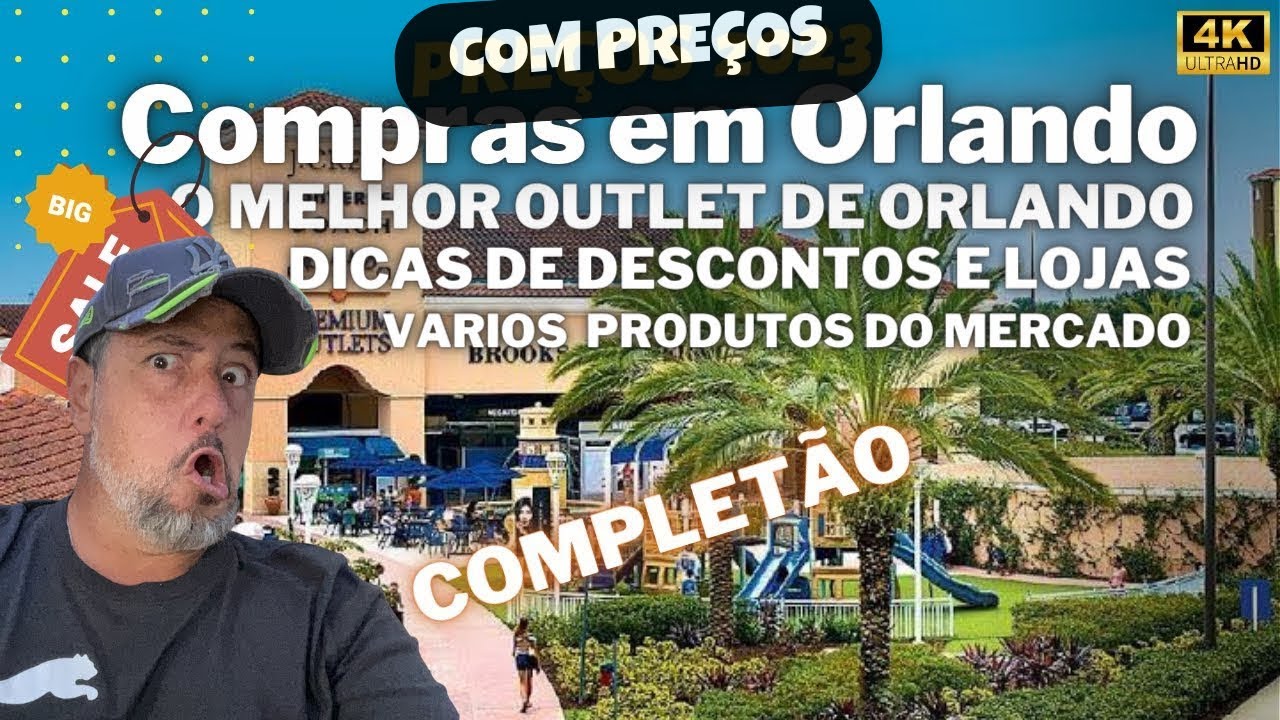COMPRAS em ORLANDO: NÃO perca TEMPO, PREÇOS do MELHOR OUTLET, Dicas e DESCONTOS e o TARGET.
