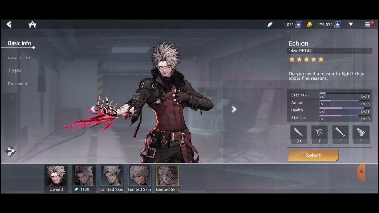 Immortal Soul Black Survival Skins (Not all animations included.)