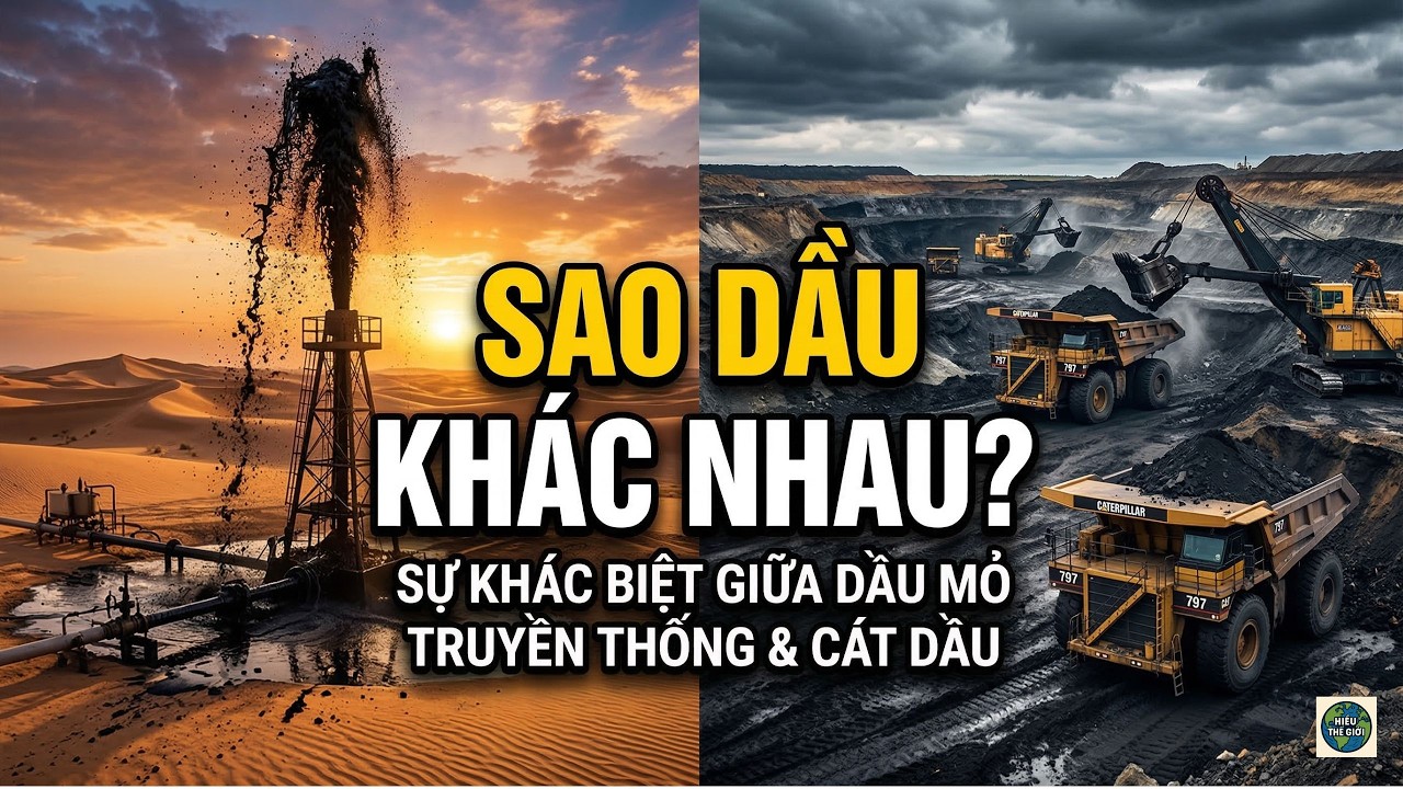 Vì Sao Dầu Mỏ Ở Mỗi Nơi Lại Khác Nhau? (Sự Thật Ít Ai Biết)