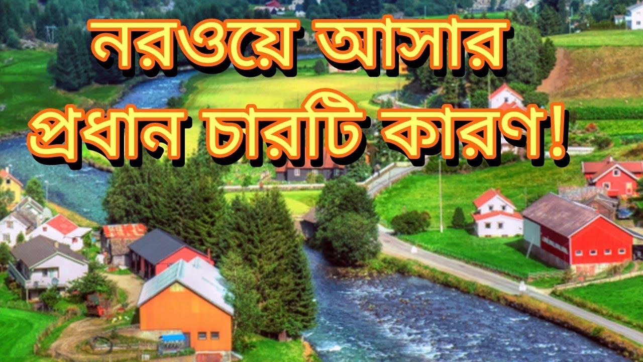 কেন নরওয়ে আসবেন || চারটি কারণ || StudyNorway || BdStudents || StudyEurope || FreeEducation