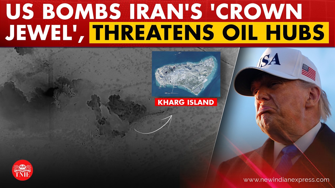 US bombs Iran's oil hub Kharg Island, Tehran warns of retaliatory attacks