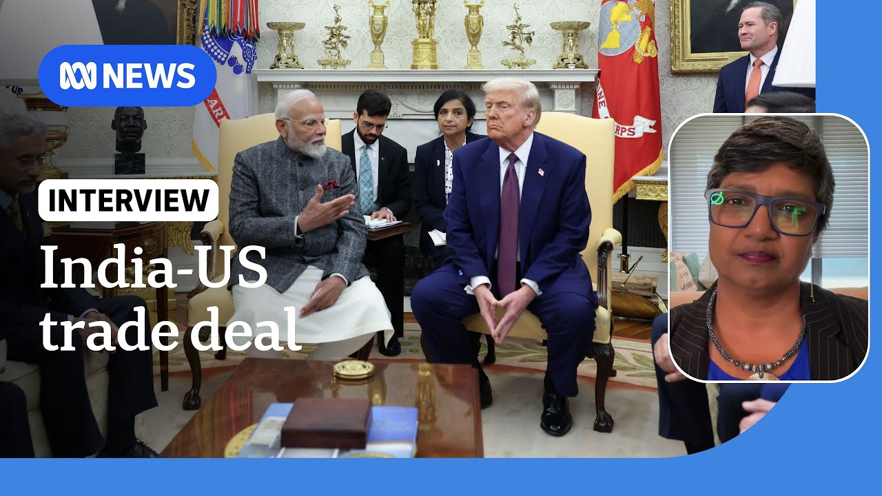 Trump announces US-India trade deal, with New Delhi pledging to stop buying Russian oil | ABC NEWS