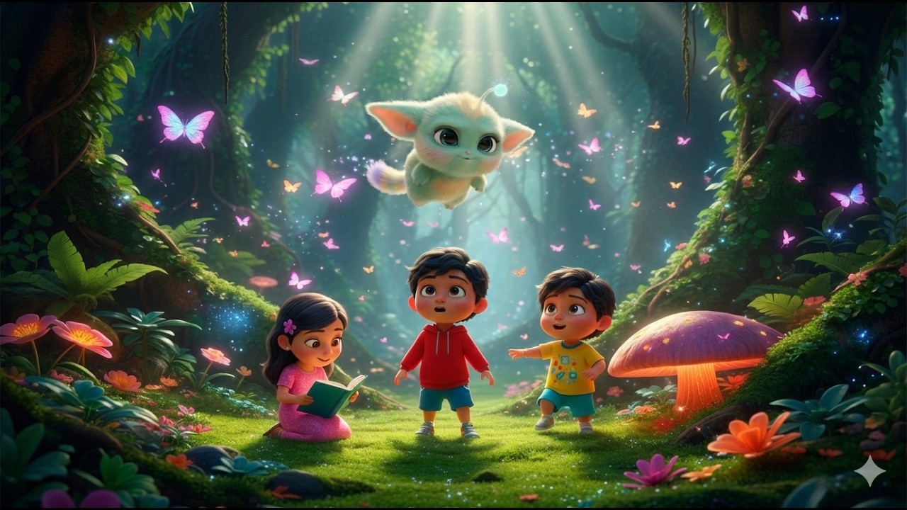 Jungle Ka Jhilmil Jadoo 🌈🌿