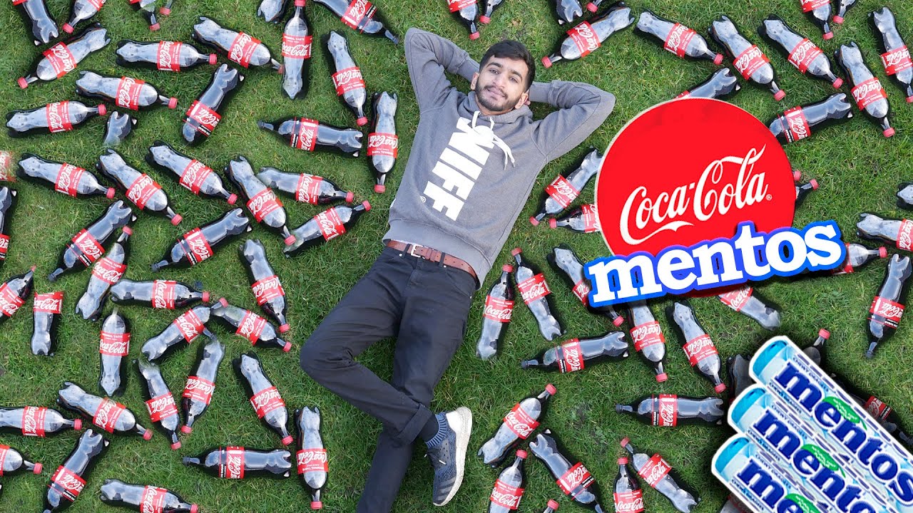 COLA X MENTOS EXPERIMENT!