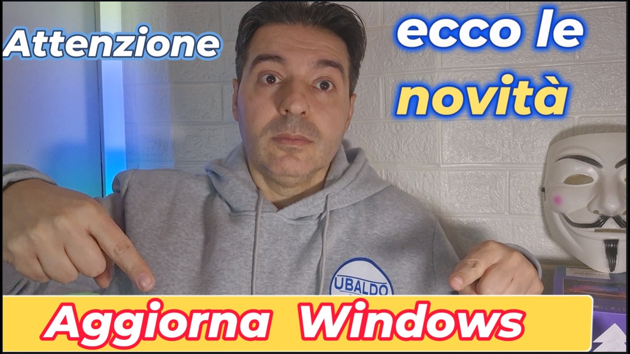 ⚠️ Aggiornamento di sicurezza e con novit&agrave; per  Windows 11