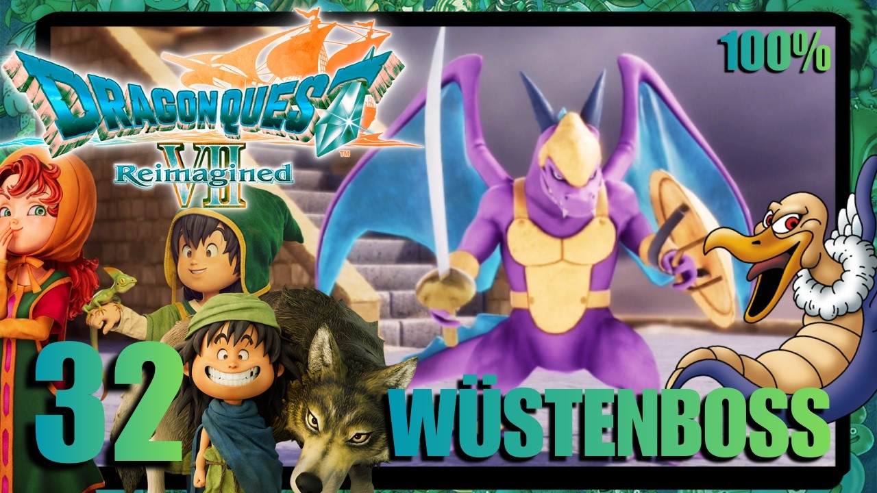 SETECH DER STRAFER!!! Dragon Quest 7 Reimagined 100% Part 32