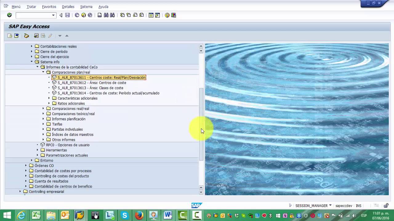 SAP TRAINING CONTABILIDAD DE CECOS Y CEBES PARTE I