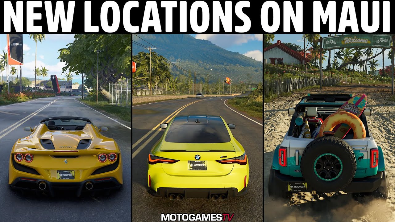 The Crew Motorfest - New Locations on Maui Added in Season 7
