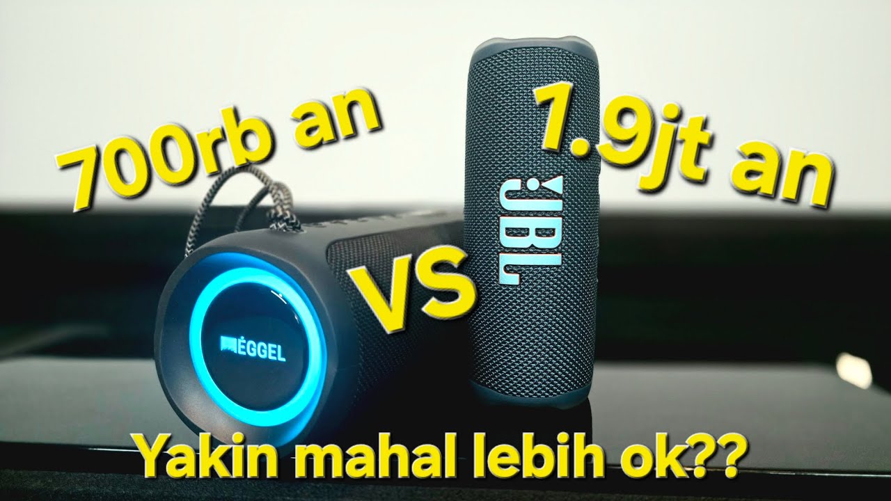 Eggel Terra 3 Plus S vs JBL Flip 6 - Sound Battle speaker murah vs premium, enak mana?