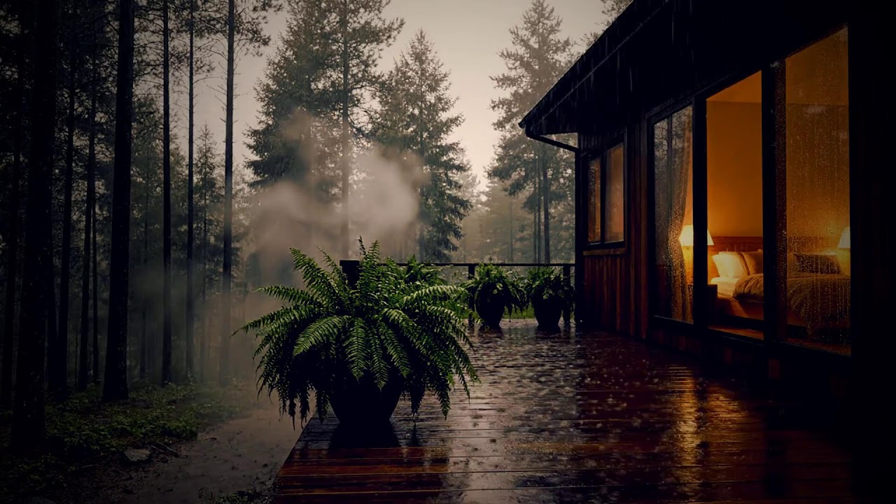 Sleep Music for Gentle Mind Rest 💤 Anxiety Relief, Deep Sleep, Mental Ease, Rain Sound