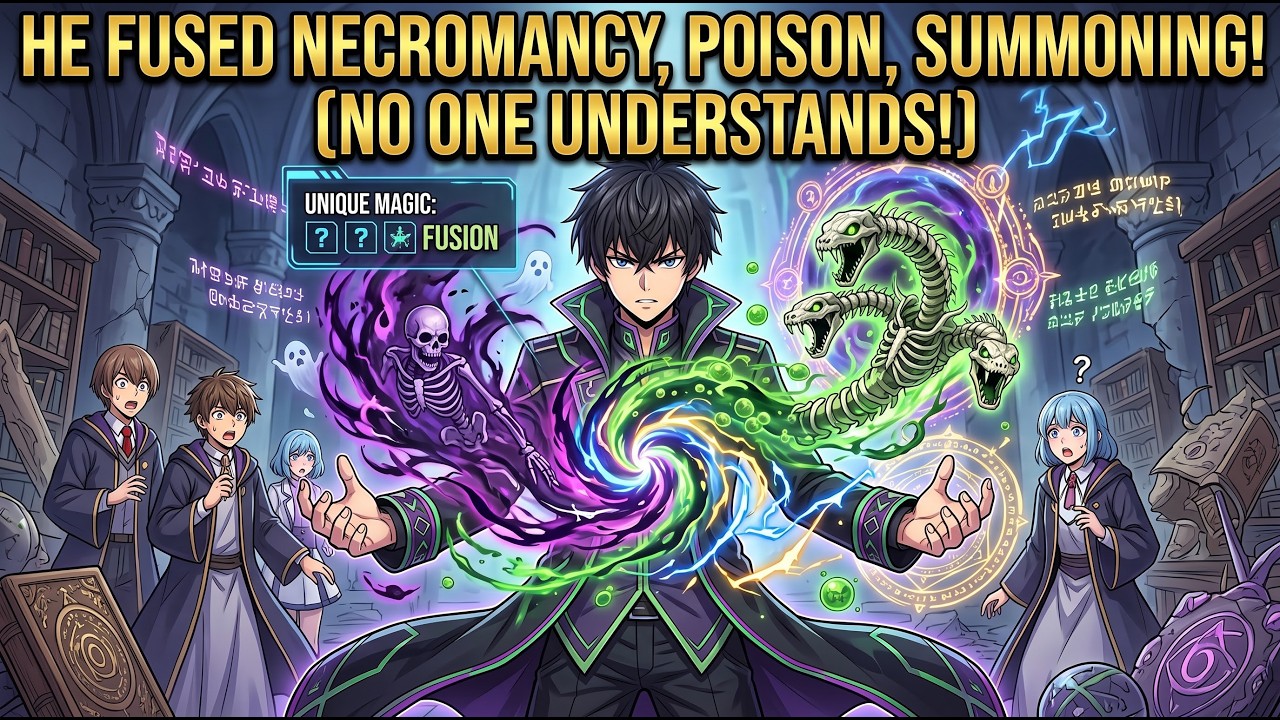 He Fused Necromancy, Poison, And Summoning Into A Magic No One Could Understand