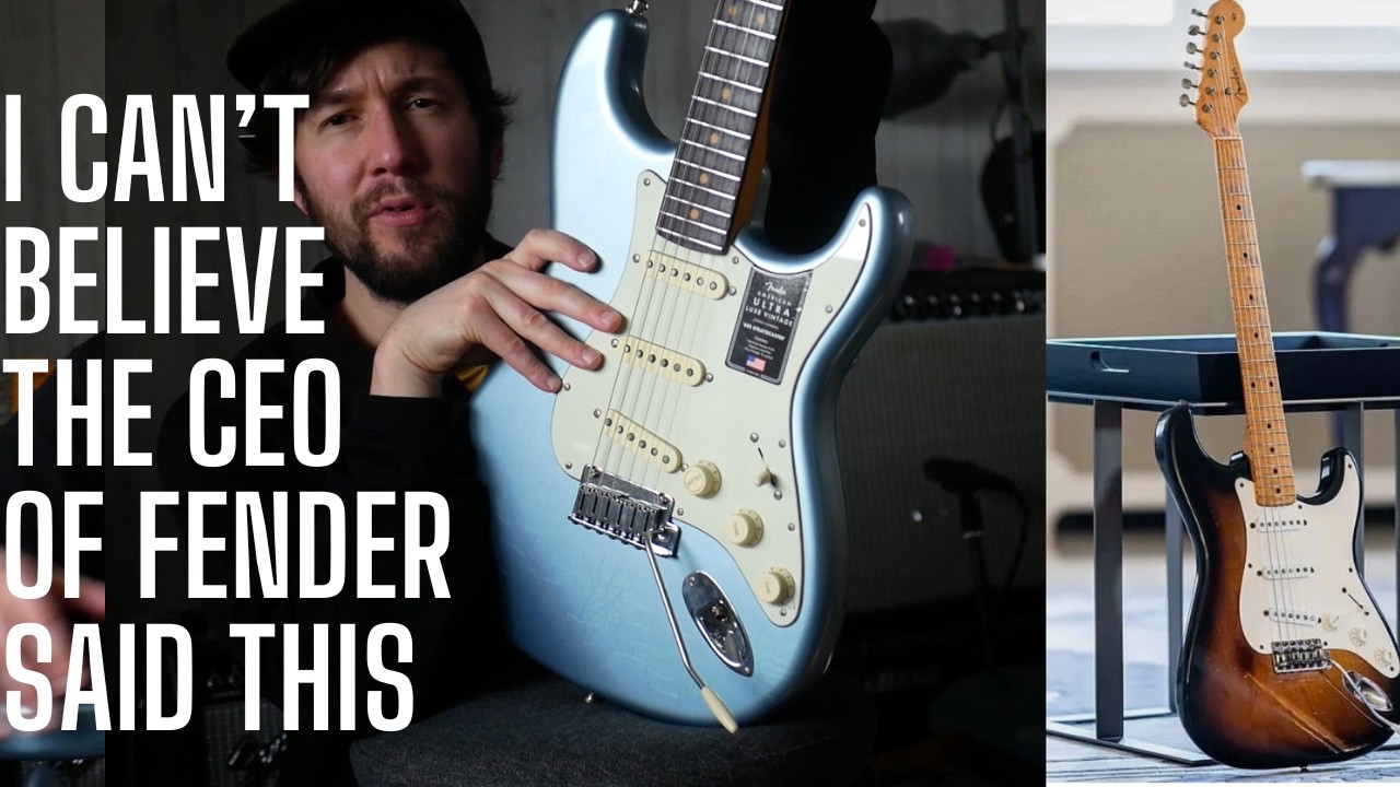 Не могу поверить, что генеральный директор Fender действительно сказал это о Stratocaster.