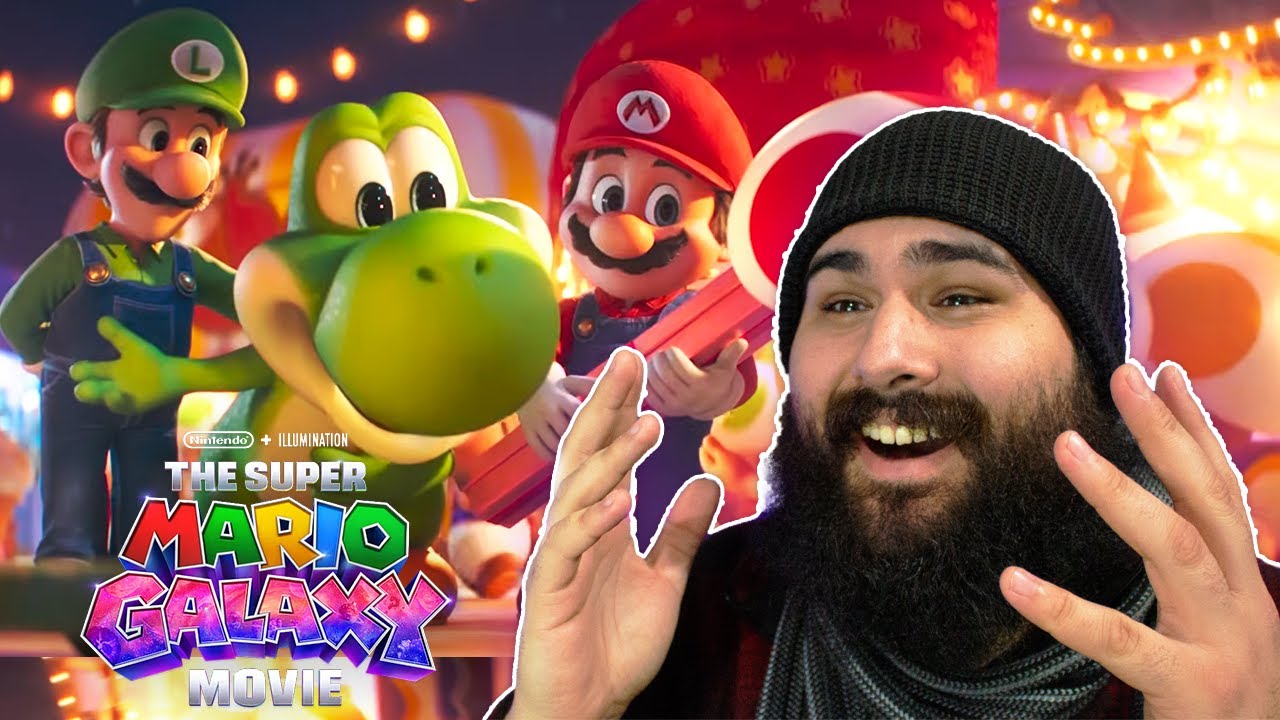 YOSHI REVEALED!! Mario Galaxy Movie REACTION