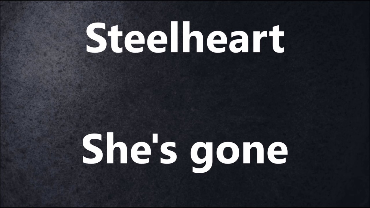 Steelheart - She's gone[영어자막/한글번역]