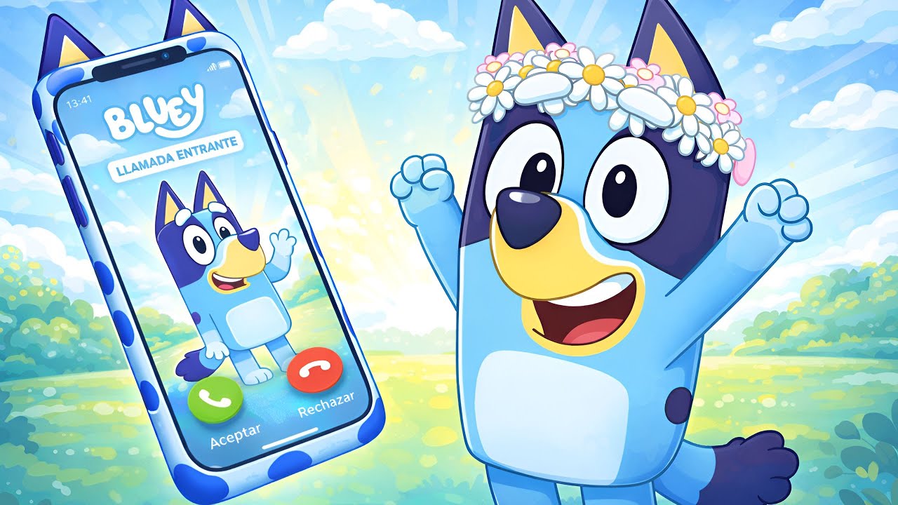 📞💙 Llamada de Bluey | Quiere Ser Tu Amiga | BLUEY