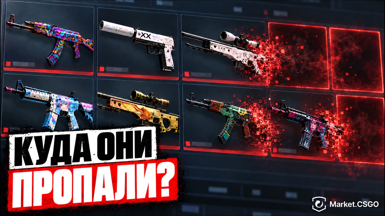 Игроки уничтожили 8 000 000 скинов в CS2! Что происходит?