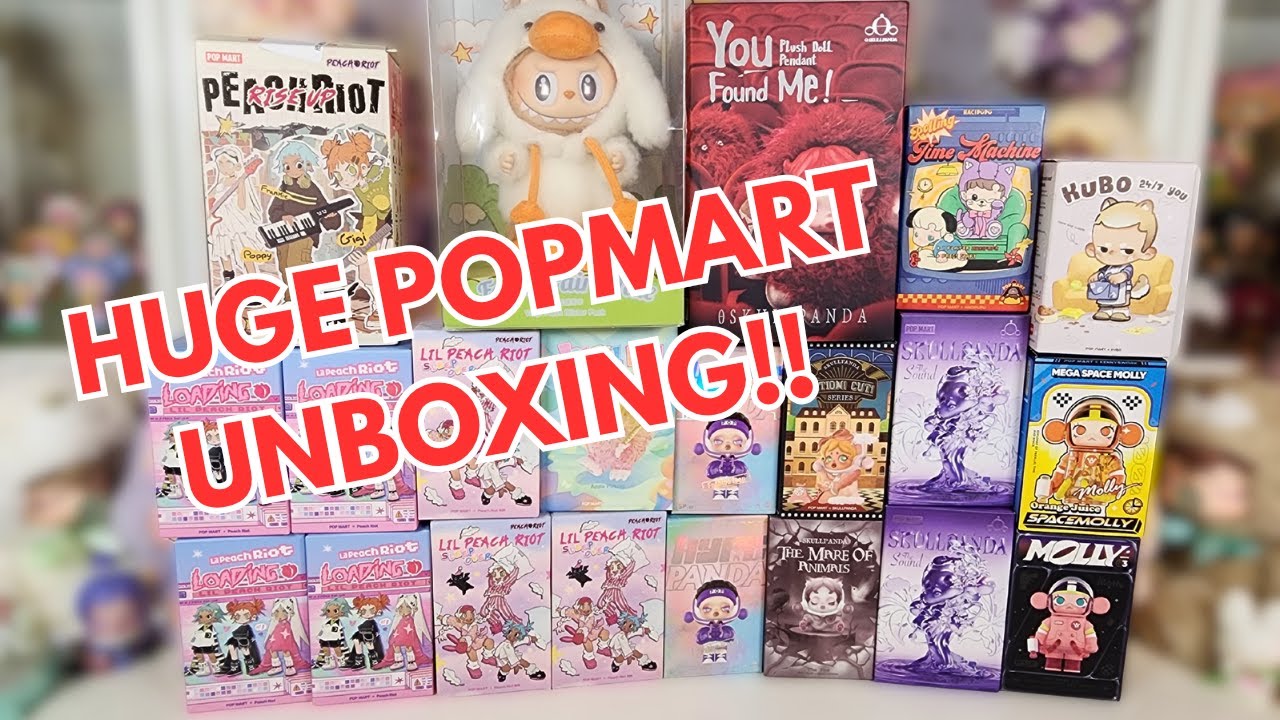 $600+ POPMART UNBOXING!