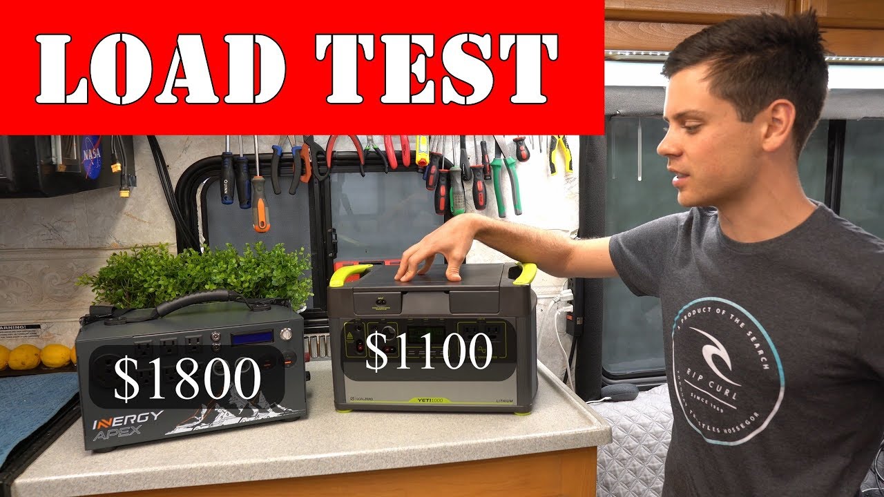 $1100 GoalZero VS $1800 Inergy Apex Load Test