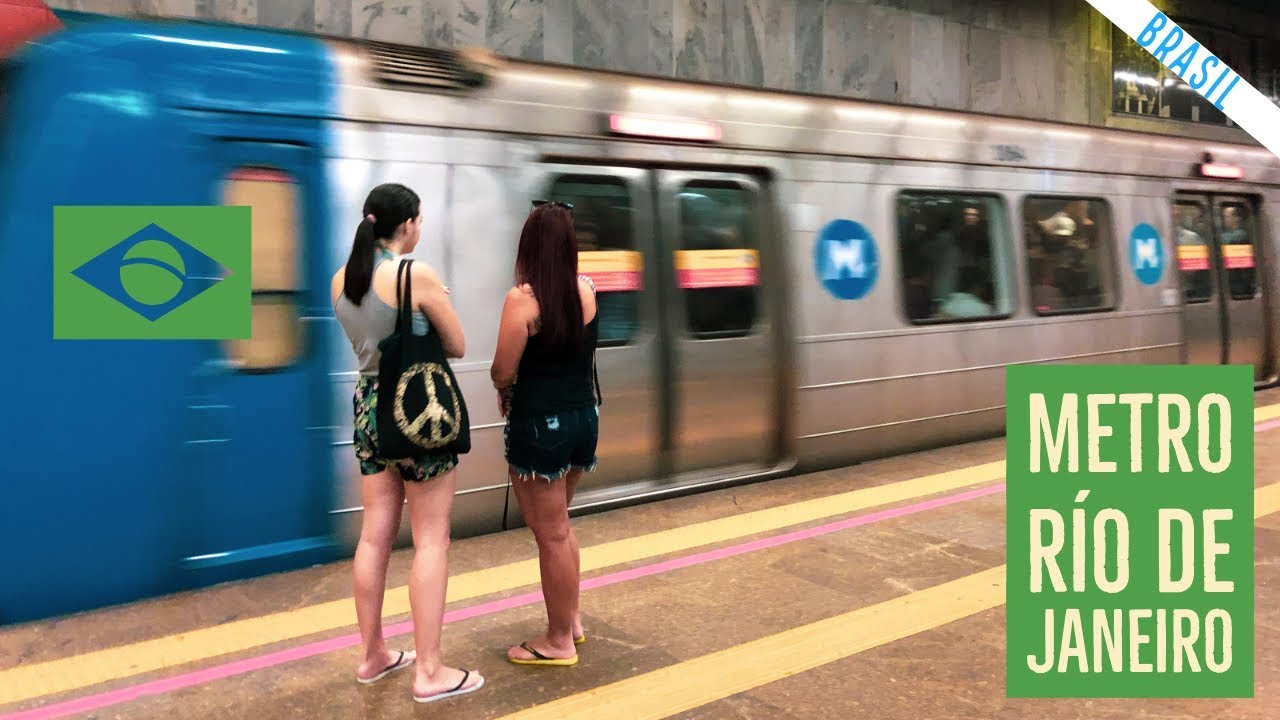 Viajando en el metro de Río de Janeiro