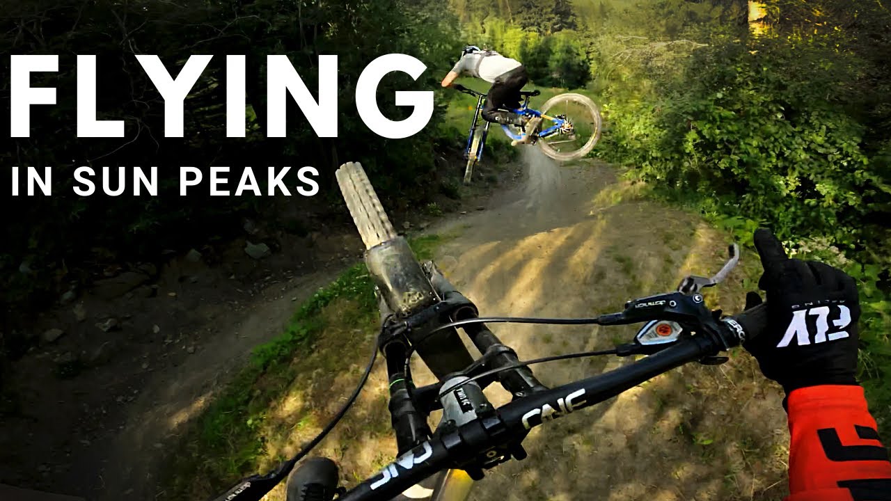 Theses bike trails are insanely fast! | Sun Peaks