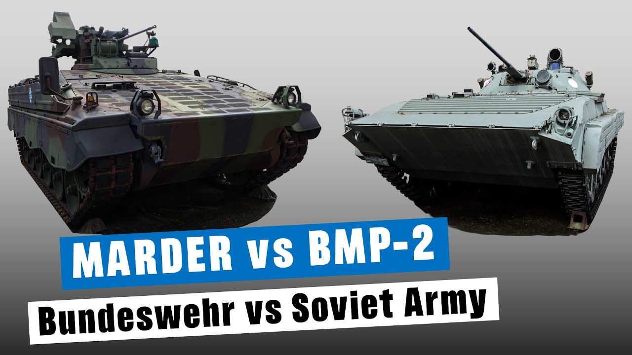 Bundeswehr vs Soviet Army: Marder vs. BMP-2