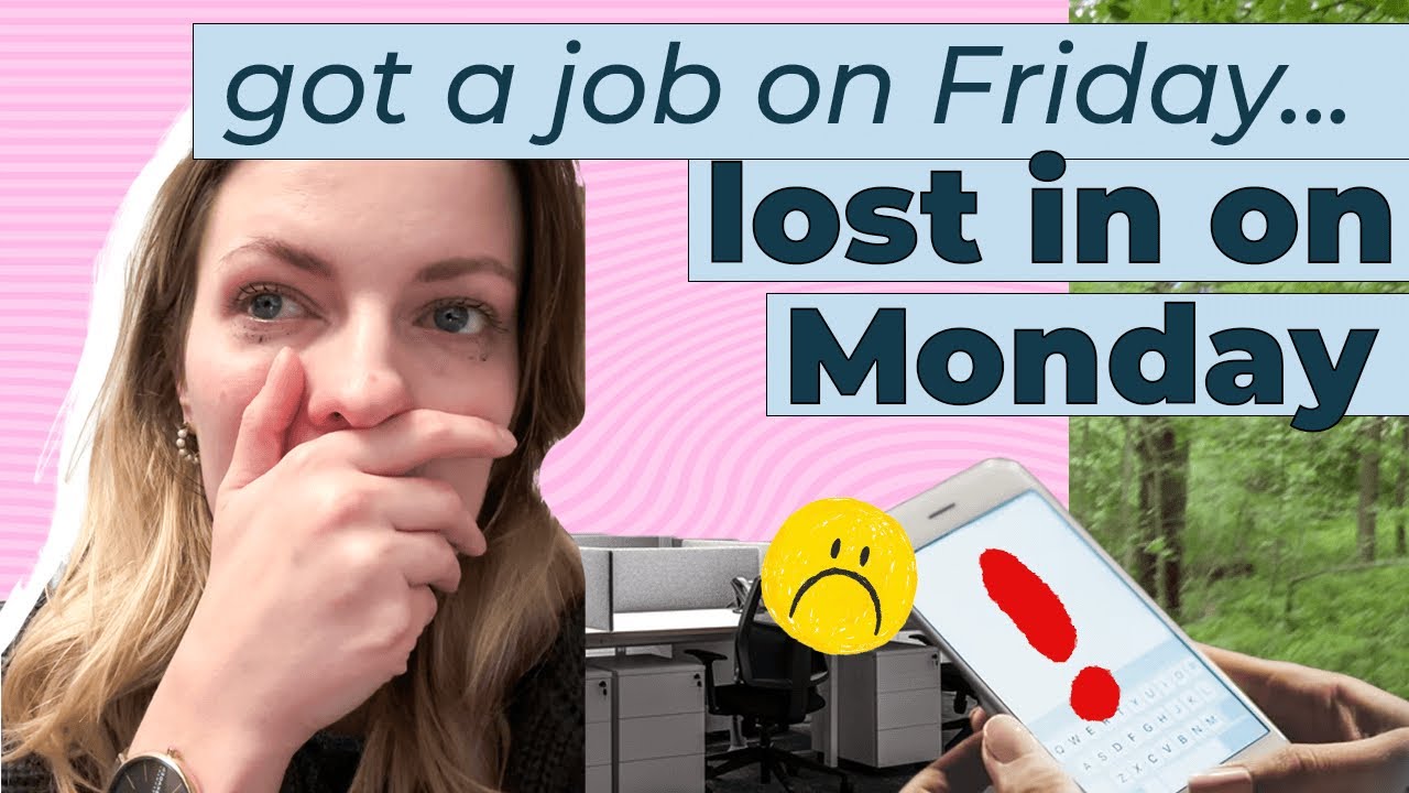 I got a job on Friday….and lost it on Monday. Still unemployed in Germany.