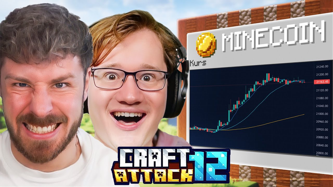 Ich baue eine AKTIENBÖRSE mit @thejocraft in Craft Attack 12!