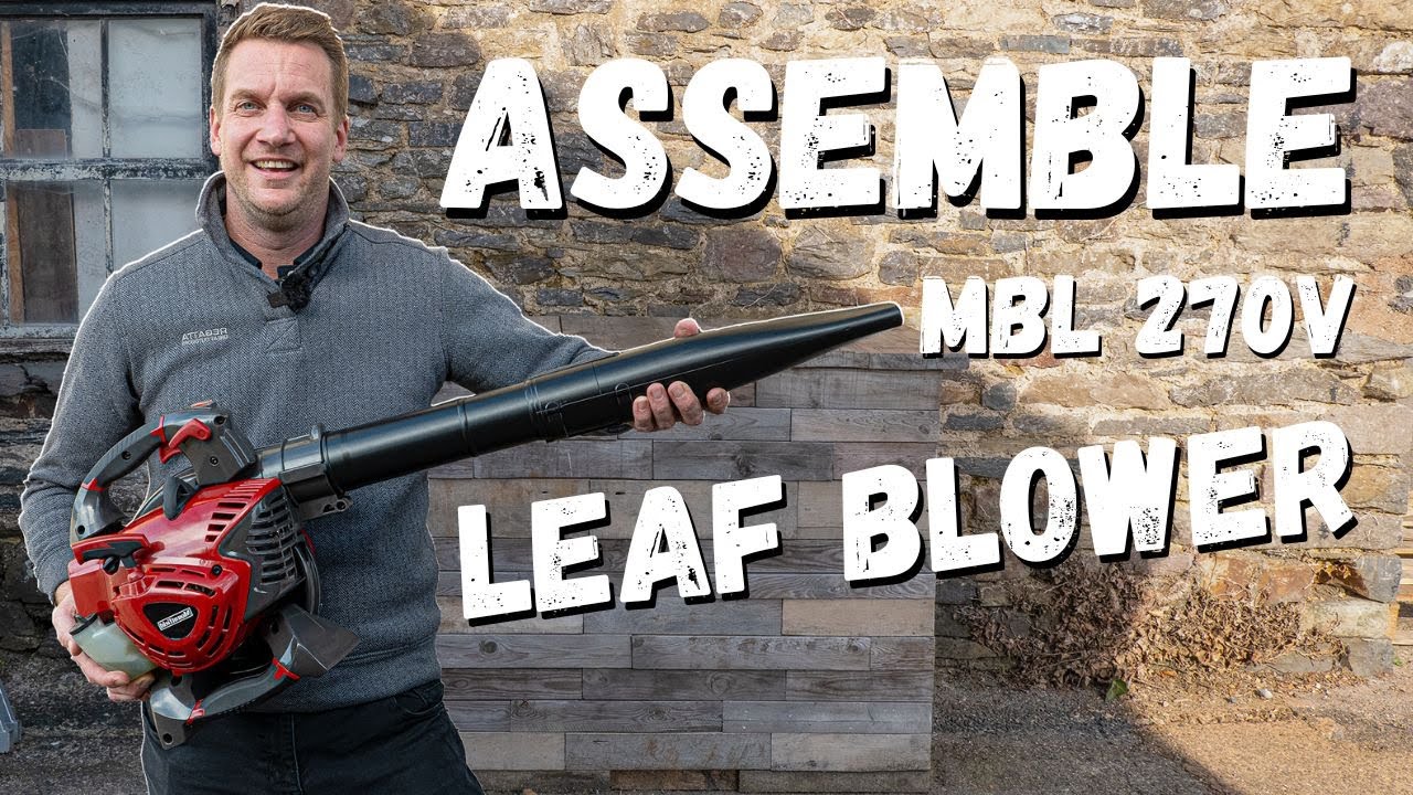 How To Assemble The Mountfield MBL 270V Blower