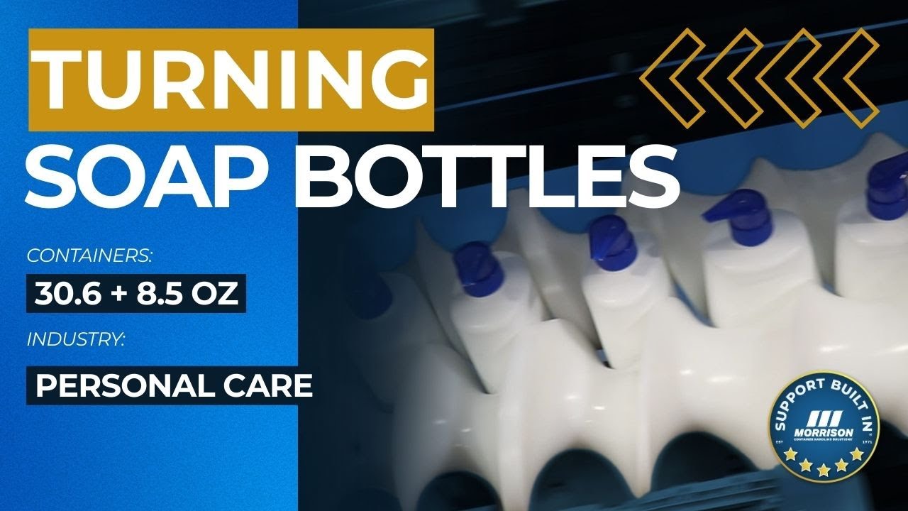 Turning Round Soap Bottles