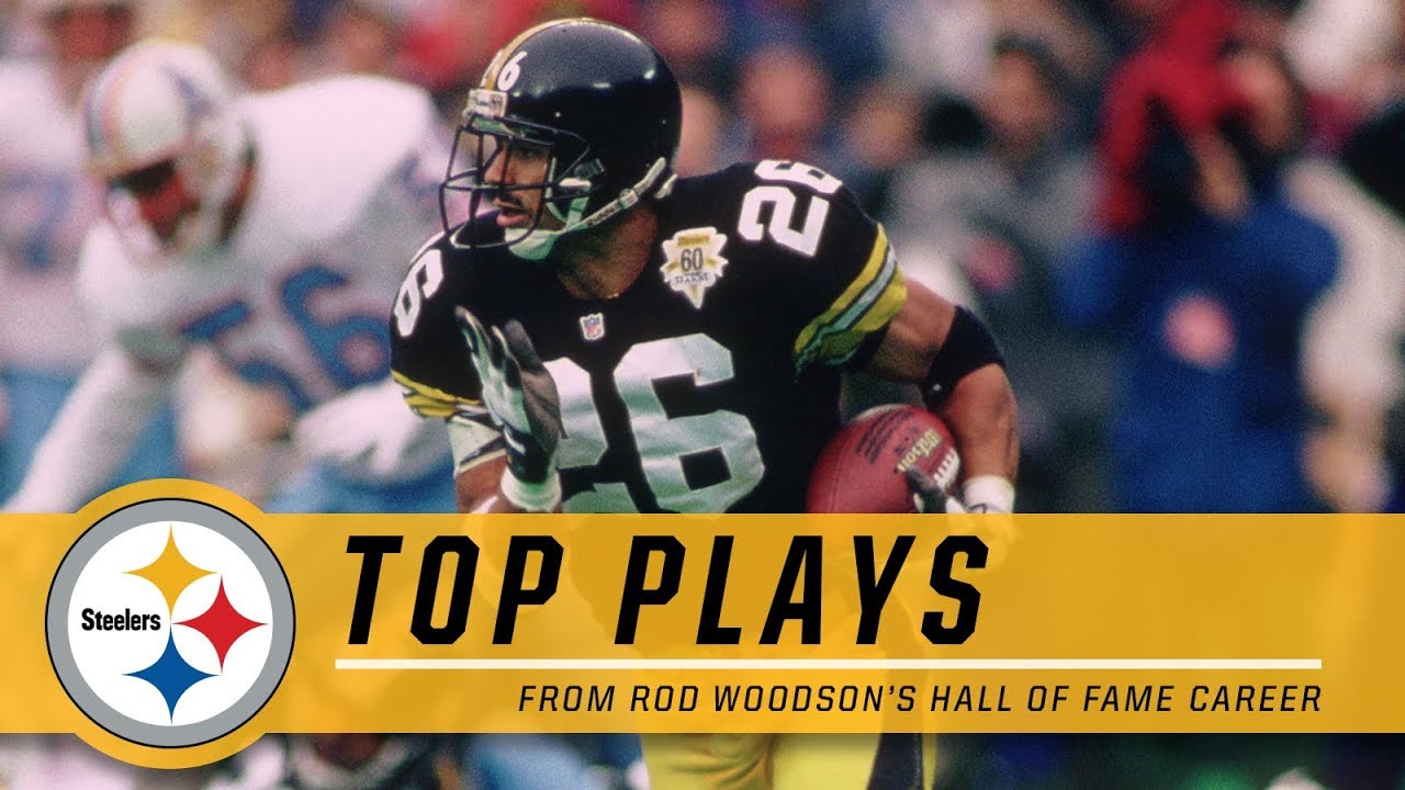 Rod Woodson's Top Plays | Pittsburgh Steelers Hall of Fame Highlights