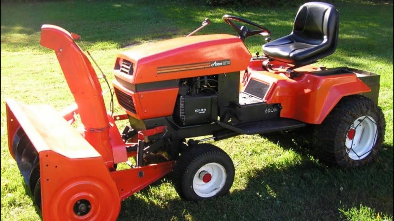 History of the Arien&rsquo;s GT garden tractor line!