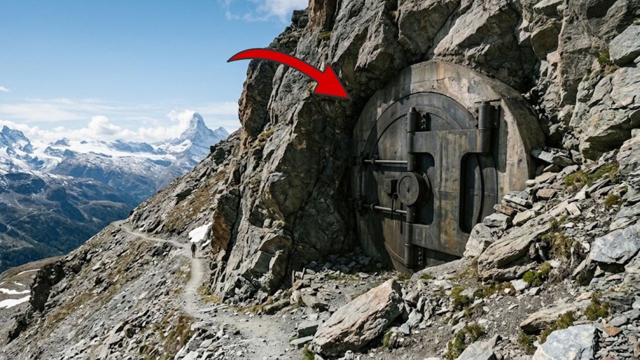How Switzerland Built the Secret Mountain Vault Hidden 1,000 Feet Underground