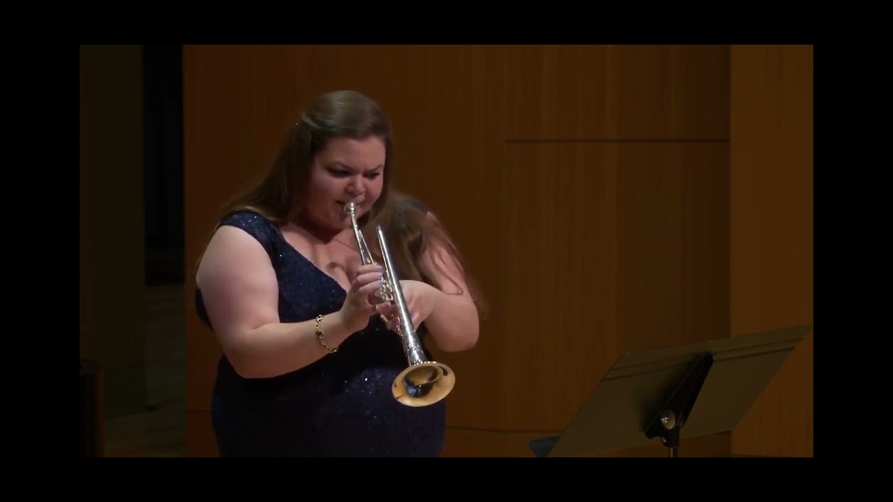 Haydn Trumpet Concerto in Eb- Emily Tourgeman- Recital Performance