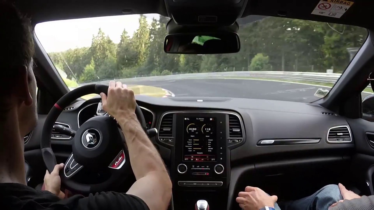 Renault Megane 4 RS 280 Cup - Nürburgring nordschleife hot lap onboard