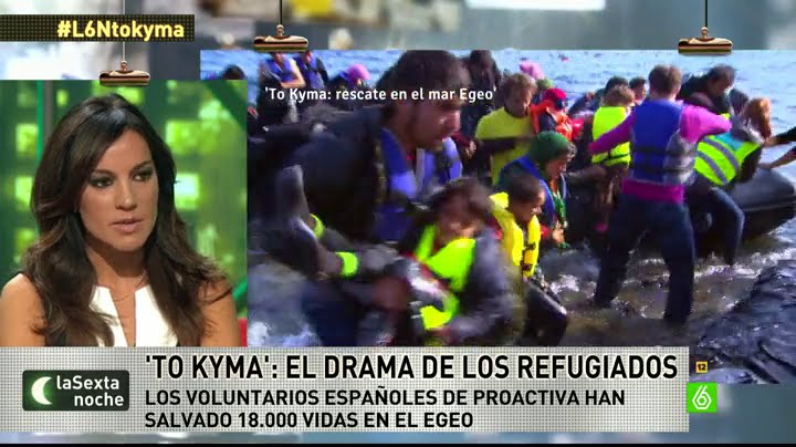 Cristina Saavedra, sobre los refugiados: 