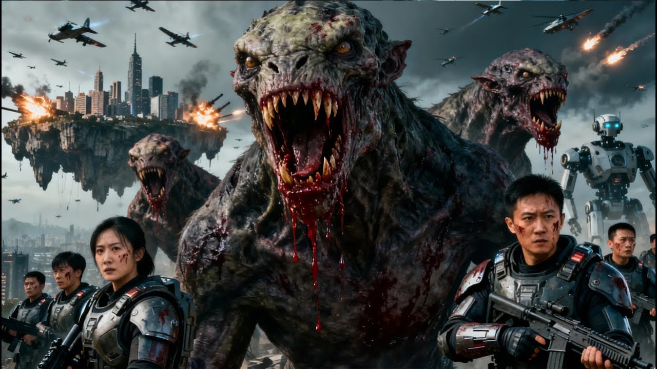 【FULL MOVIE】星际巨兽踏碎星河入侵地球，特战军团誓死勇闯幽冥禁地，浴血斩杀狂暴变异物种，血色荒原之上，燃尽邪祟守护苍生