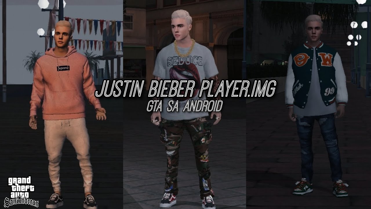 GTA Sa Android - Justin Bieber Player.img