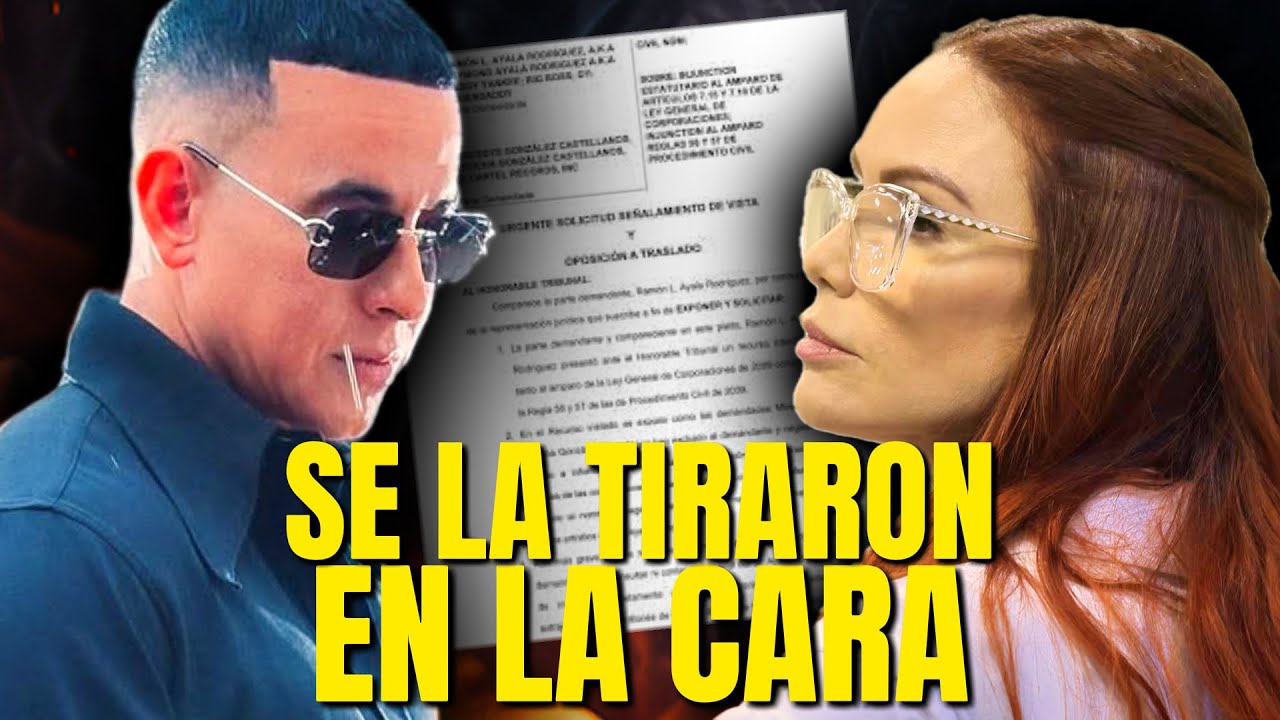 A LA EX ESPOSA DE DADDY YANKEE LE TIRARON EN LA CARA UNA RESPUESTA QUE LA DEJÓ FRÍA / ENDEUDADA